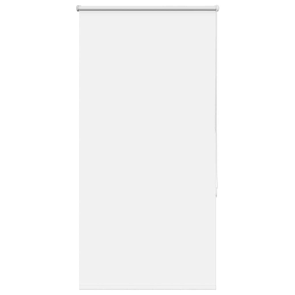 Blackout Roller Blind White 85x130cm Fabric Width 80.7cm Polyester