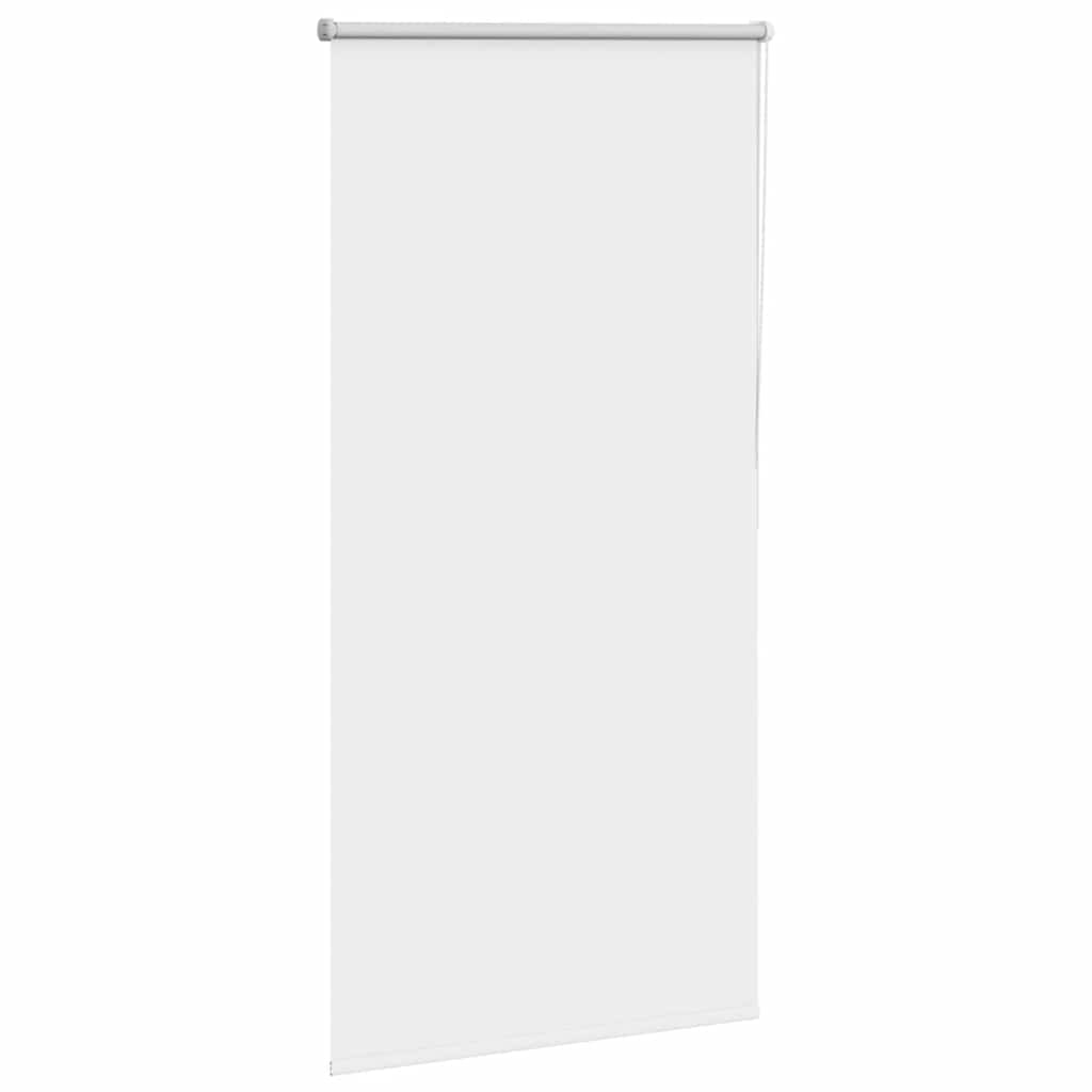Blackout Roller Blind White 85x130cm Fabric Width 80.7cm Polyester