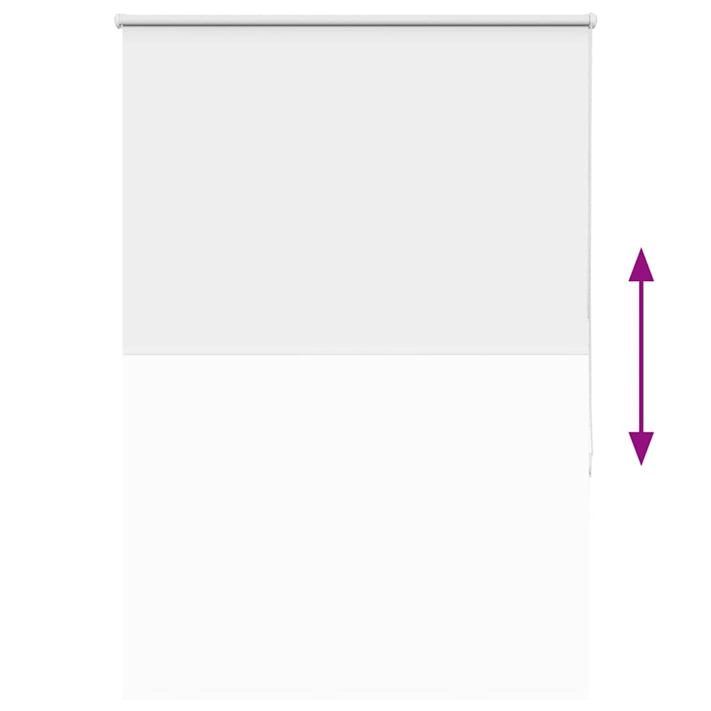 Store occultant blanc 95x130cm Largeur de tissu 90,7 cm Polyester