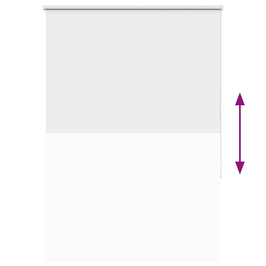 Blackout Roller Blind White 110x130cm Fabric Width 105.7cm Polyester