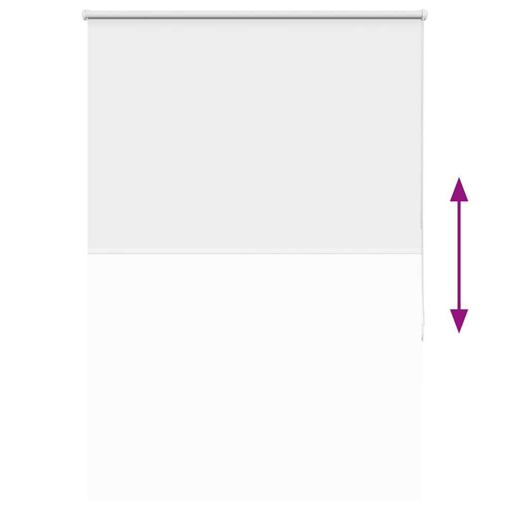 Store occultant blanc 115x130cm Largeur du tissu 110,7cm Polyester