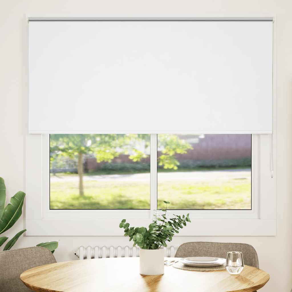 Blackout Roller Blind White 165x150cm Fabric Width 161.6cm Polyester
