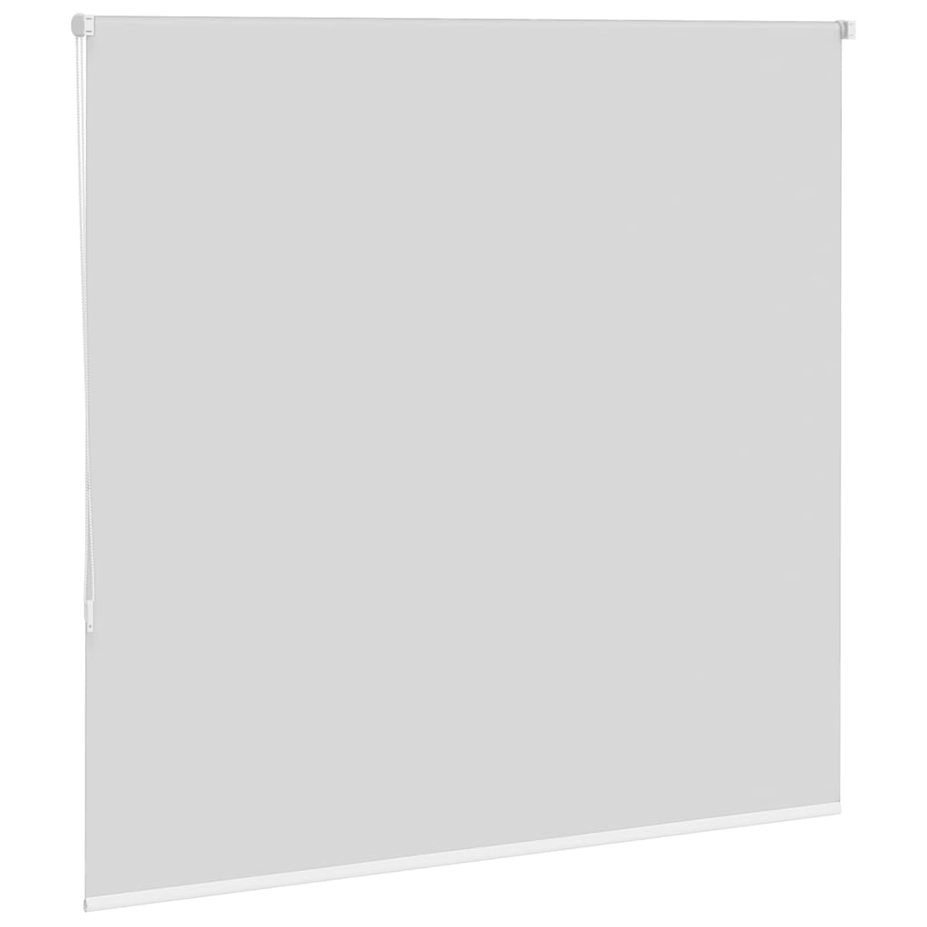 Blackout roller blind white 150x175 cm fabric width 146.6 cm