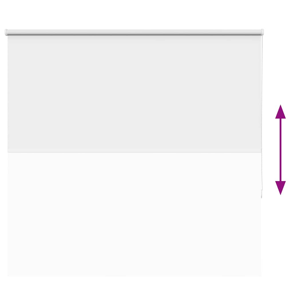 Store occultant blanc 160x175 cm Largeur du tissu 156,6 cm
