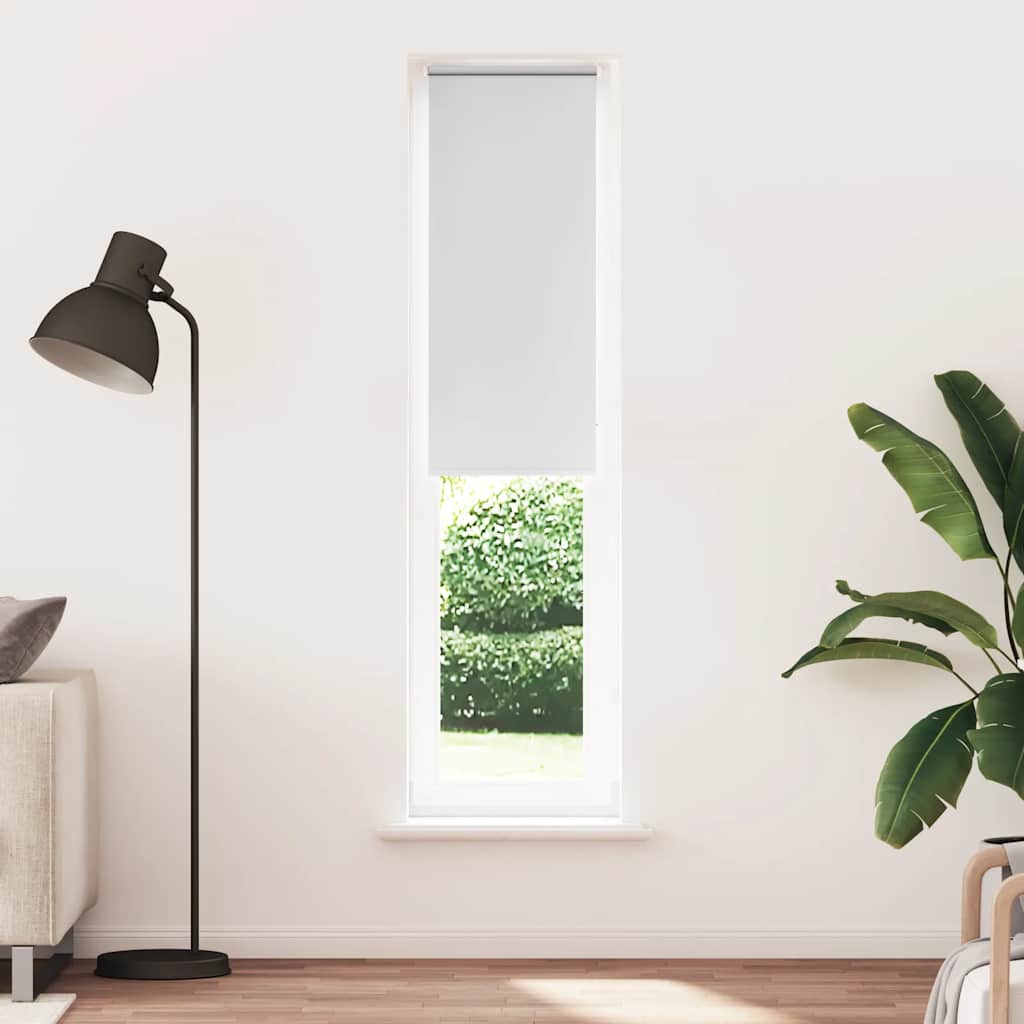 Blackout Roller Blind White 55x210cm Fabric Width 50.7 cm Polyester