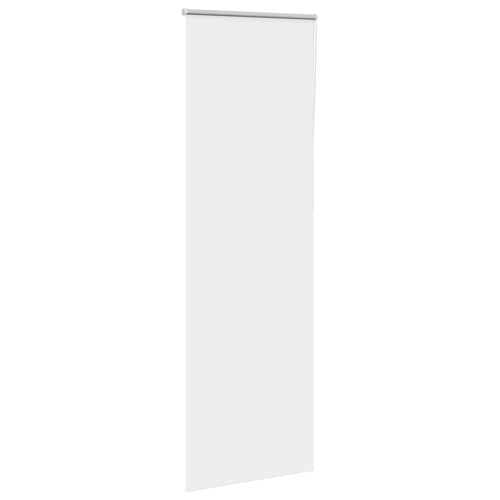 Blackout Roller Blind White 85x210cm Fabric Width 80.7 cm Polyester