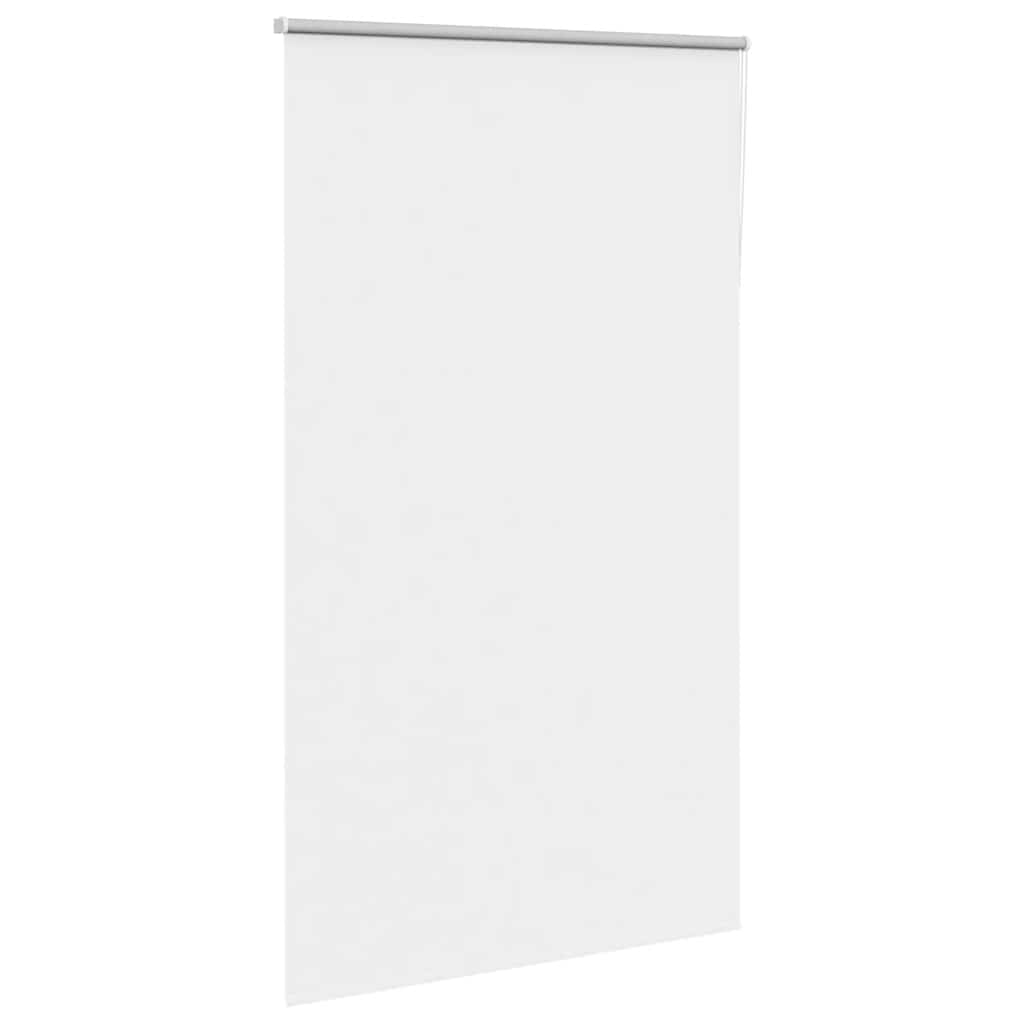 Verdunkelungsrollo Weiß 125x210 cm Stoffbreite 121,6 cm