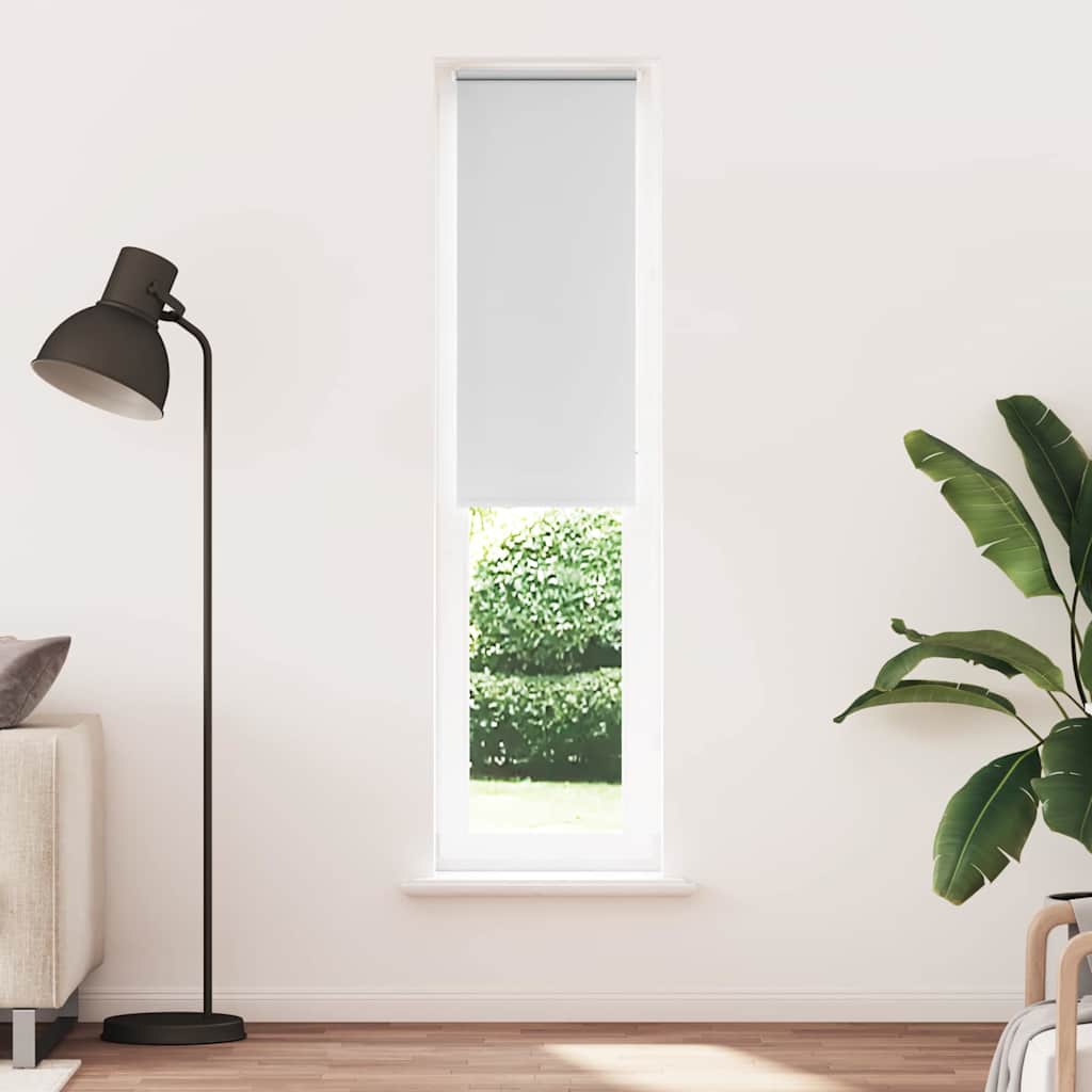 Store occultant blanc 50x230cm Largeur tissu 45,7 cm Polyester