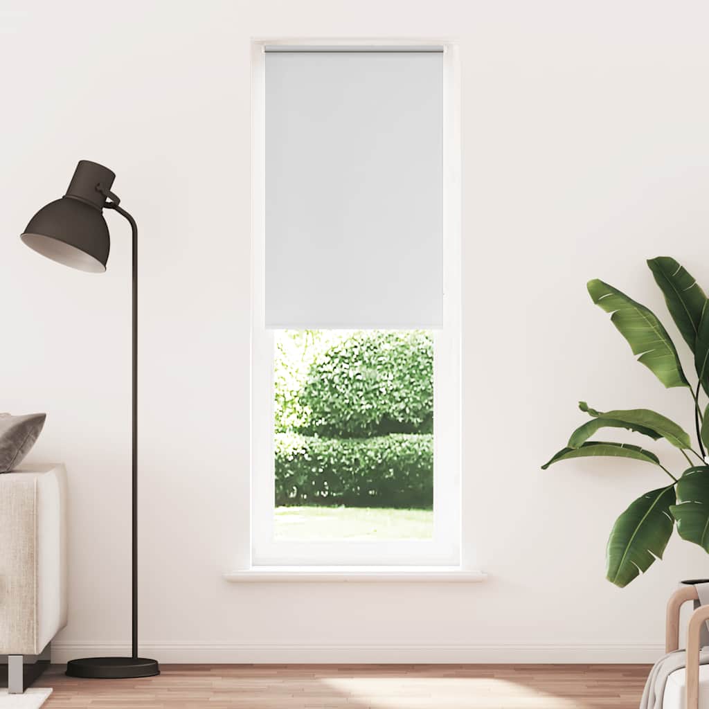 Store occultant blanc 65x230cm Largeur du tissu 60,7 cm Polyester
