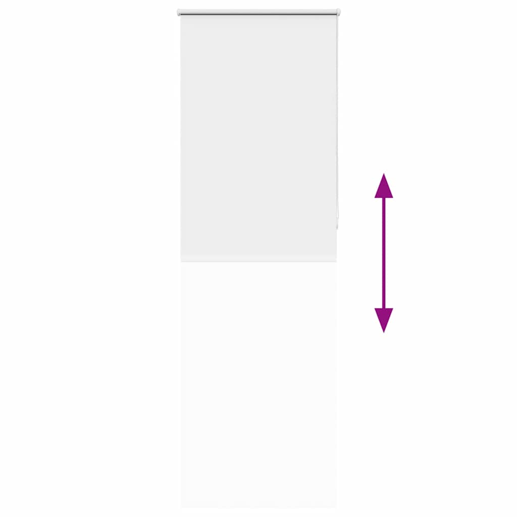 Blackout Roller Blind White 75x230cm Fabric Width 70.7 cm Polyester