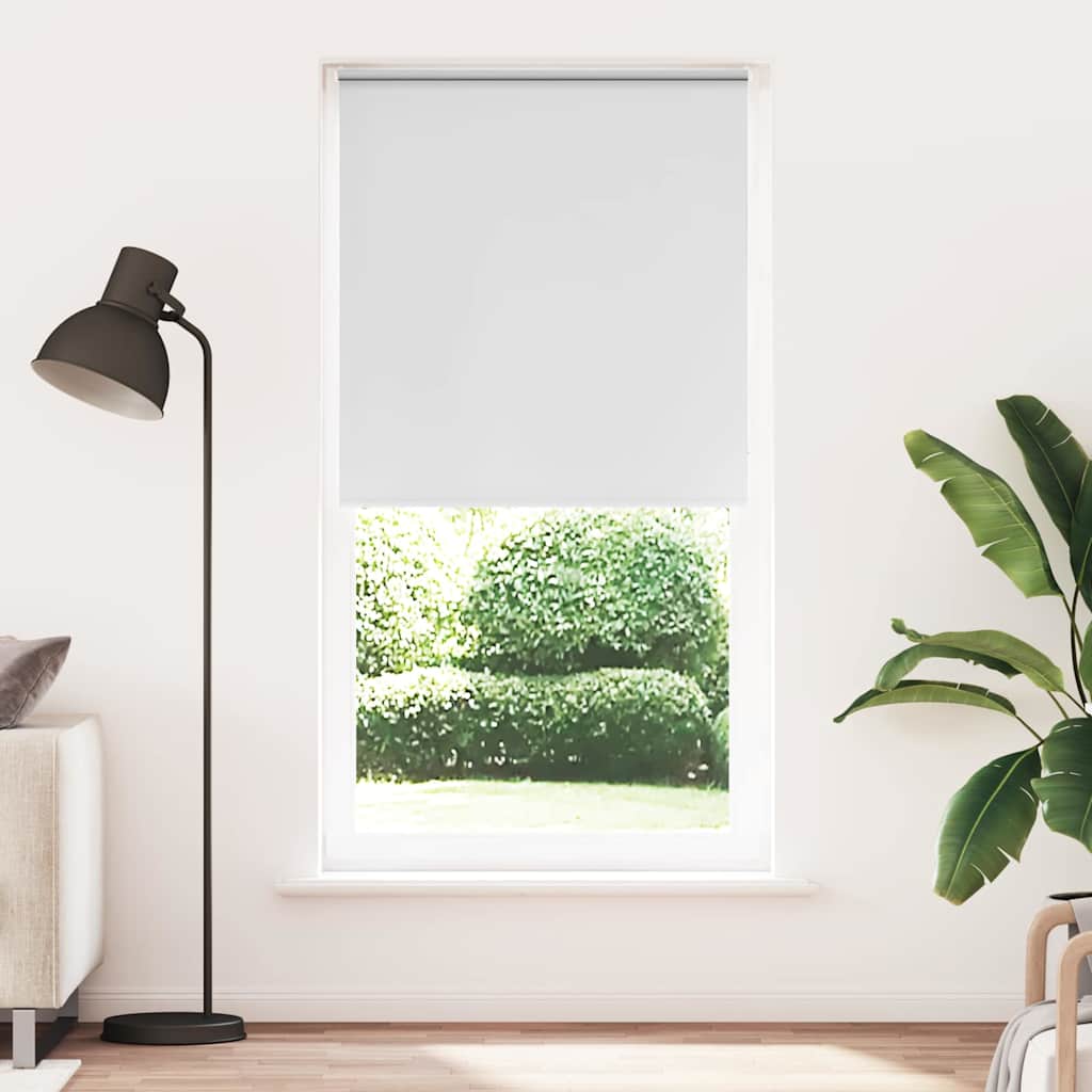 Blackout Roller Blind White 95x230cm Fabric Width 90.7 cm Polyester