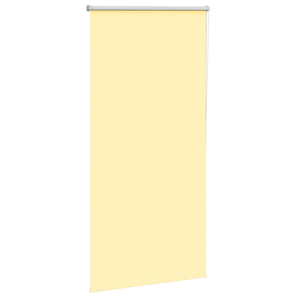 Store occultant jaune 70x130 cm Largeur du tissu 65,7 cm Polyester