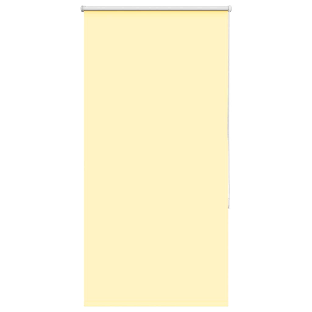Store occultant jaune 75x130 cm Largeur du tissu 70,7 cm Polyester