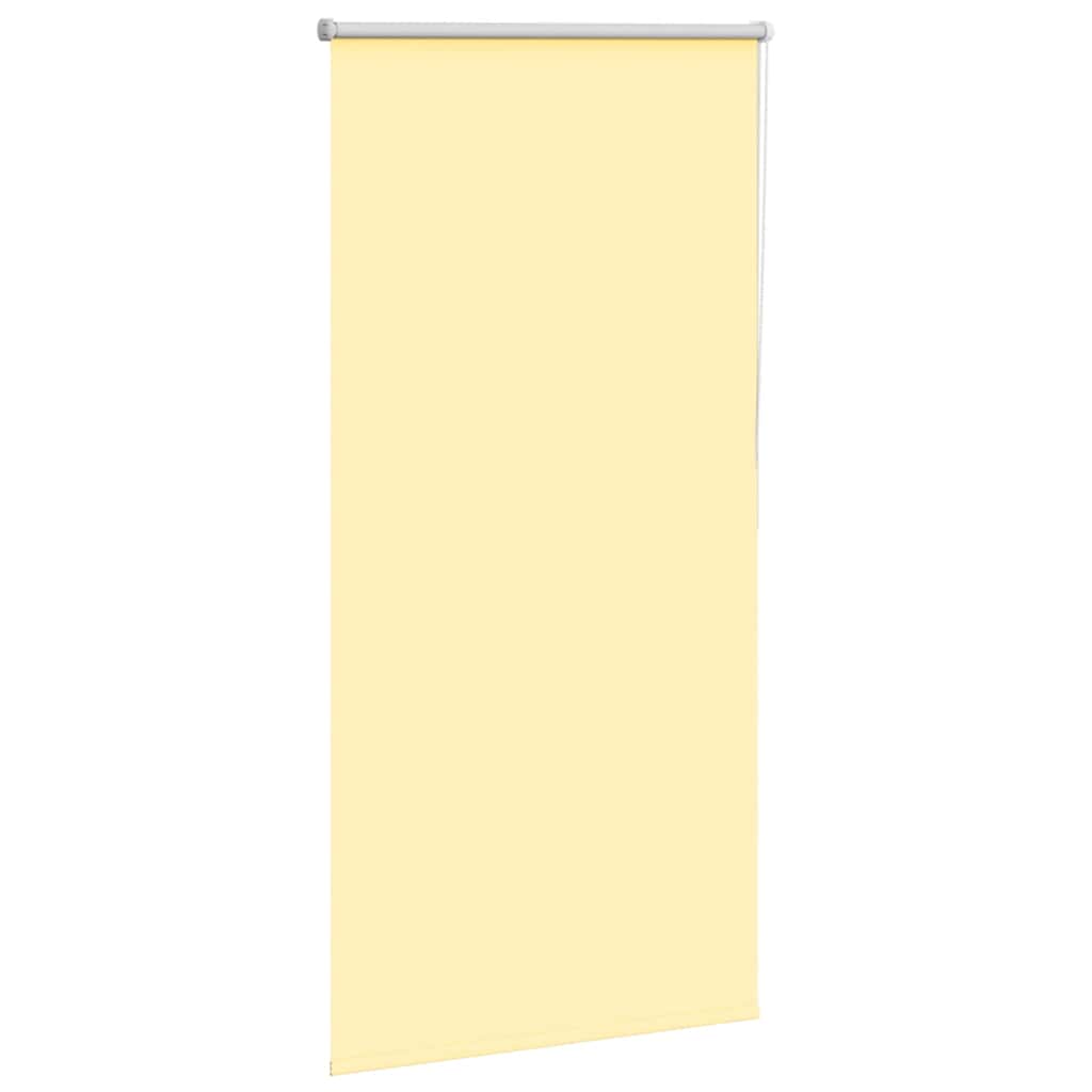 Verdunkelungsrollo Gelb 80x130 cm Stoffbreite 75,7 cm Polyester