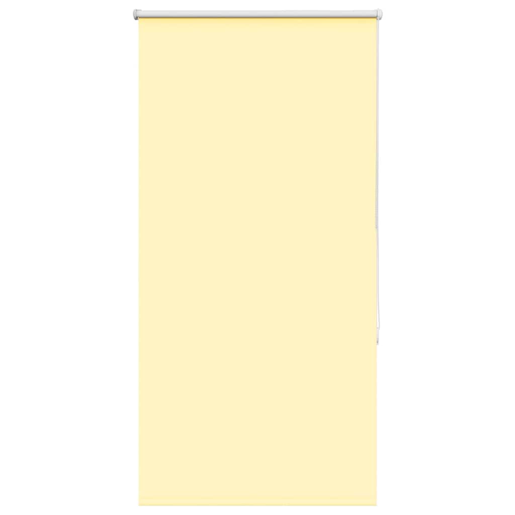 Store occultant jaune 85x130 cm largeur du tissu 80,7 cm Polyester