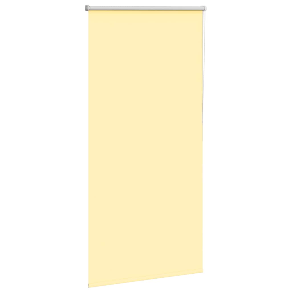 Store occultant jaune 85x130 cm largeur du tissu 80,7 cm Polyester