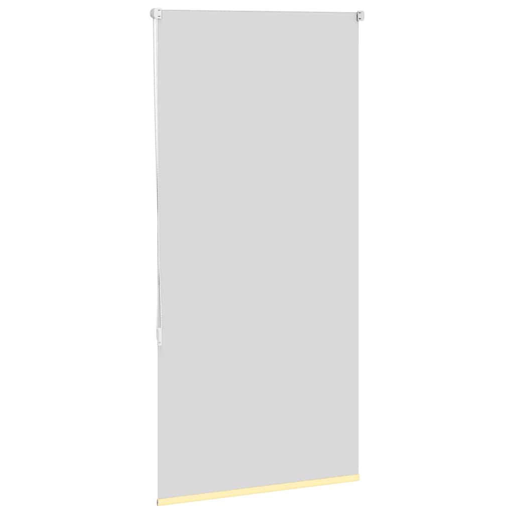 Store occultant jaune 85x130 cm largeur du tissu 80,7 cm Polyester