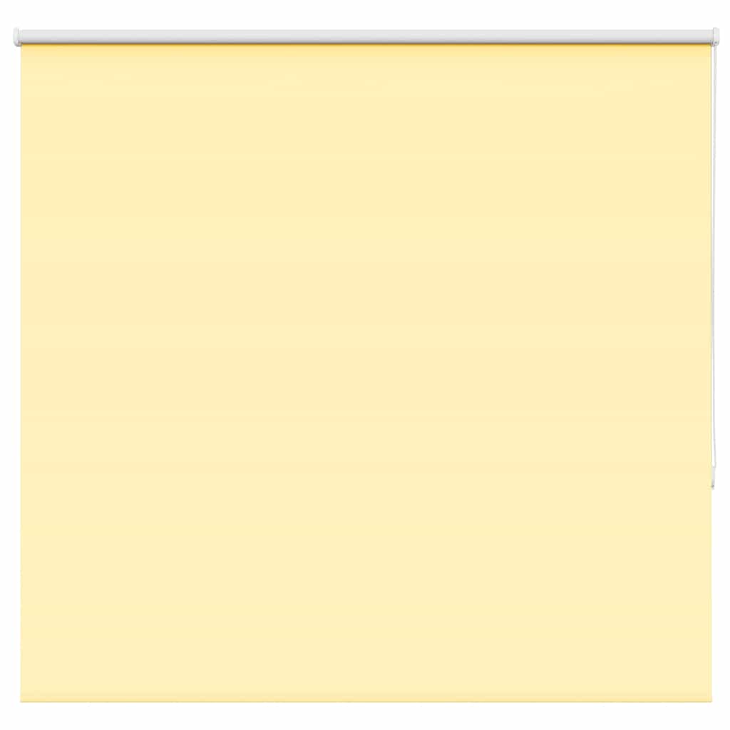 Blackout Roller Blind Yellow 145x130cm Fabric Width 141.6cm Polyester