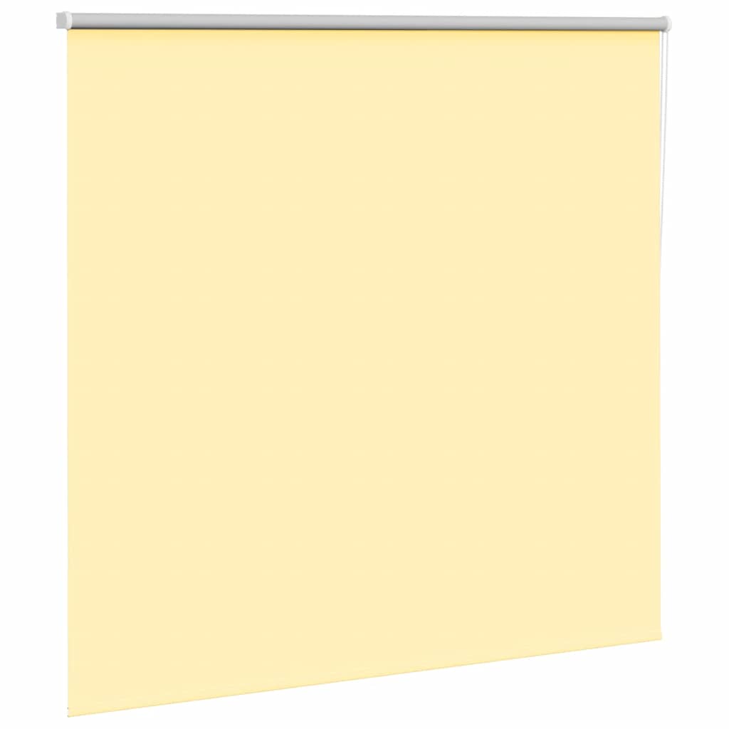 Blackout Roller Blind Yellow 145x130cm Fabric Width 141.6cm Polyester