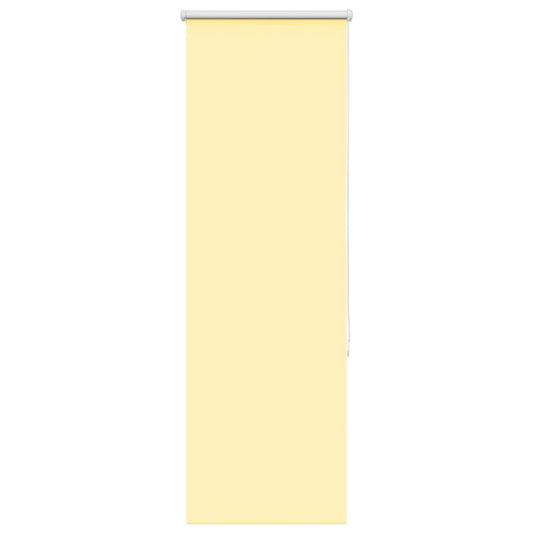 Blackout Roller Blind Yellow 45x150 cm Fabric Width 40.7 cm Polyester
