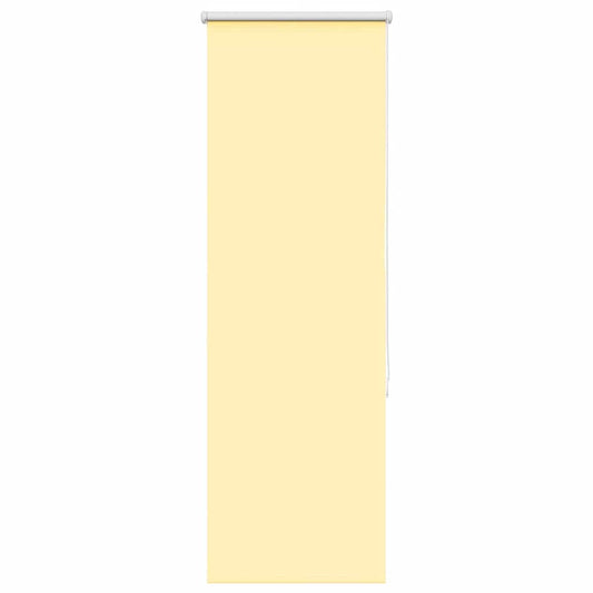 Blackout Roller Blind Yellow 55x150 cm Fabric Width 50.7 cm Polyester