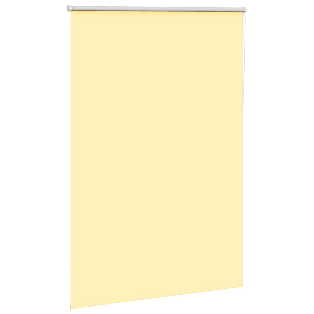 Store occultant jaune 95x150 cm largeur du tissu 90,7 cm Polyester