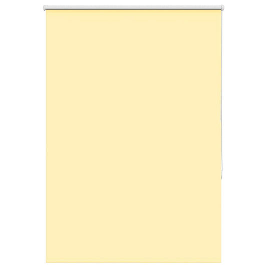 Blackout Roller Blind Yellow 100x150cm Fabric width 95.7 cm Polyester