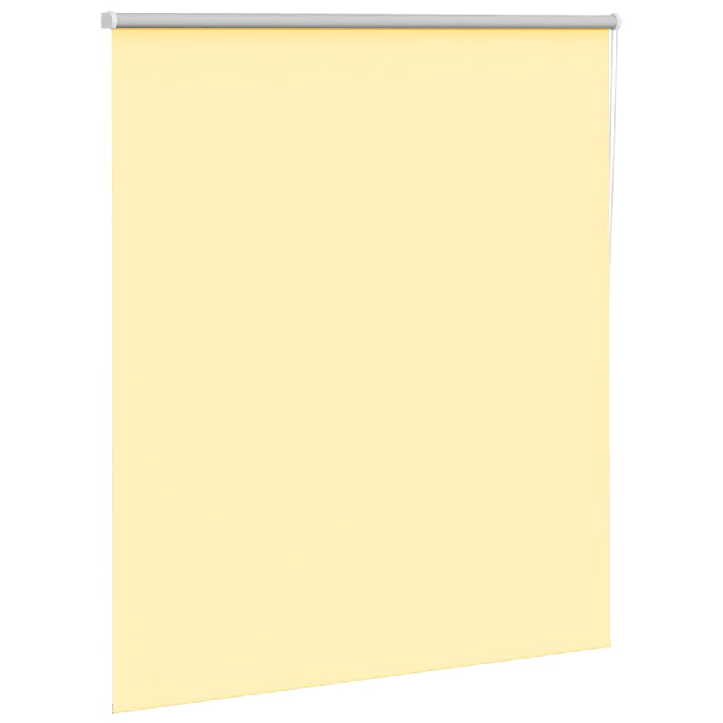 Store occultant jaune 140x150cm largeur du tissu 136,6cm polyester
