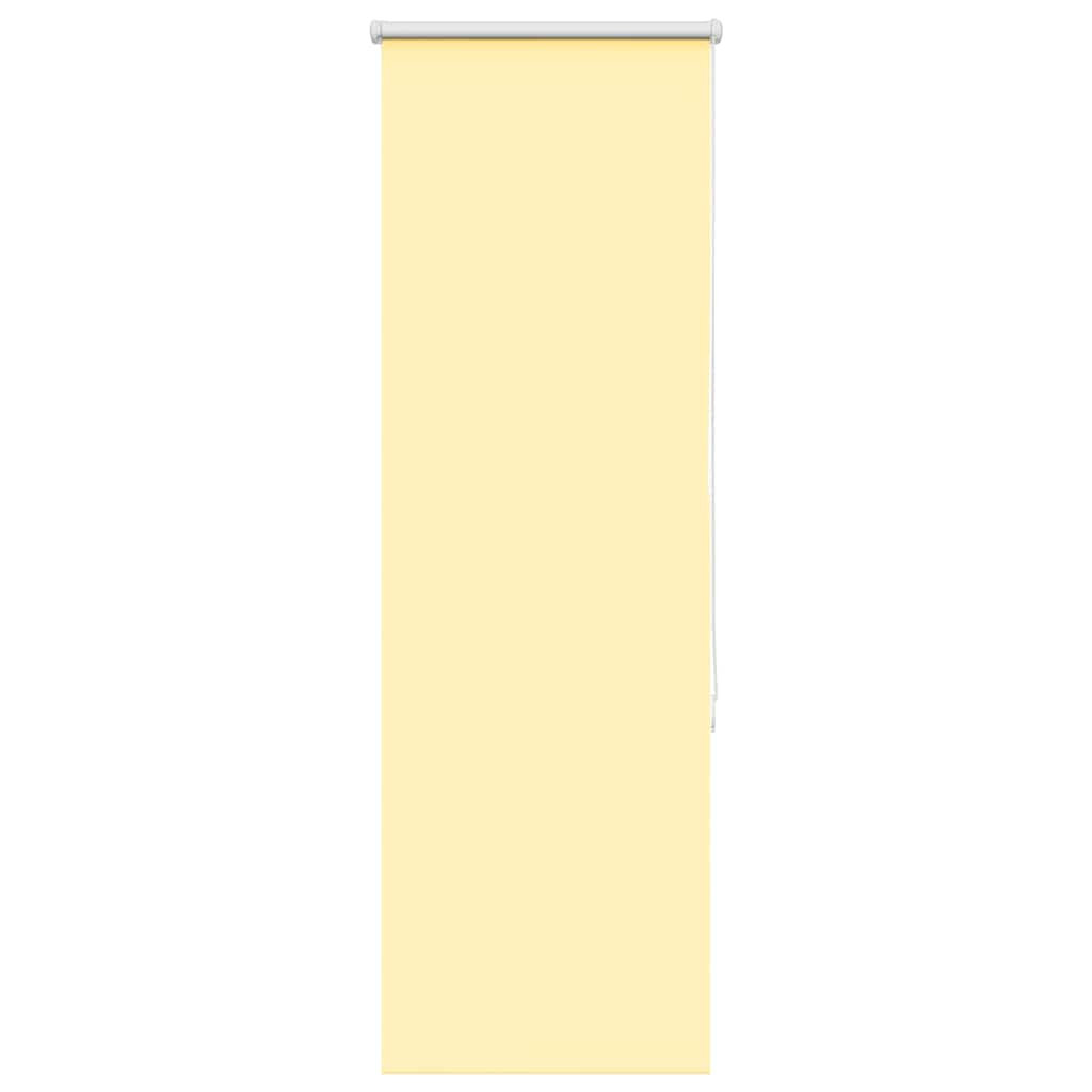 Blackout Roller Blind Yellow 55x175 cm Fabric Width 50.7 cm Polyester