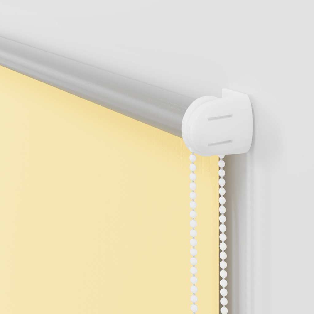 Blackout Roller Blind Yellow 55x175 cm Fabric Width 50.7 cm Polyester