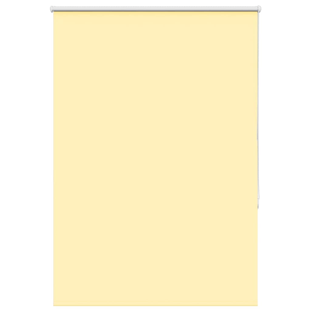 Store occultant jaune 100x175cm largeur tissu 95,7 cm Polyester