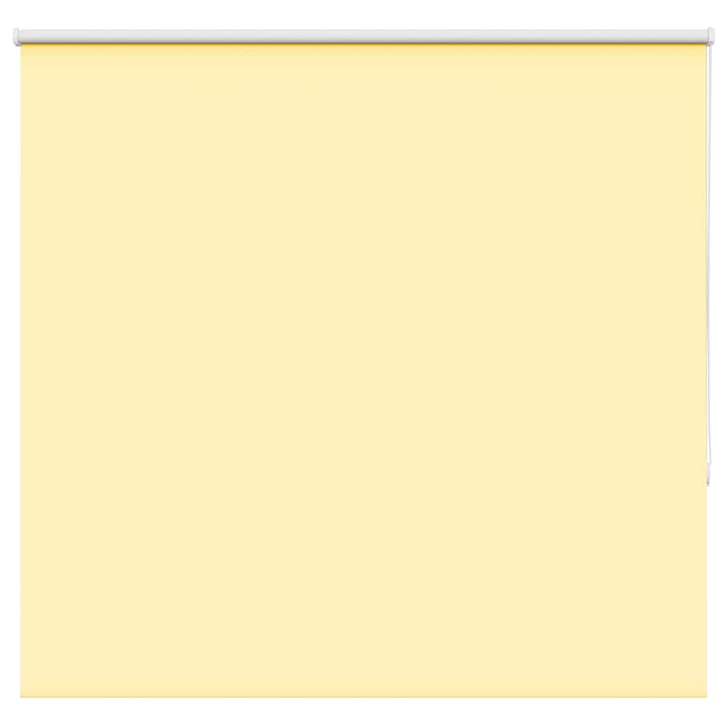 Store occultant jaune 165x175cm largeur du tissu 161,6cm polyester