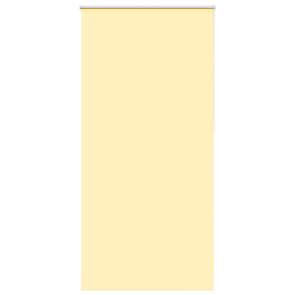 Store occultant jaune 115x210cm Largeur du tissu 110,7cm Polyester