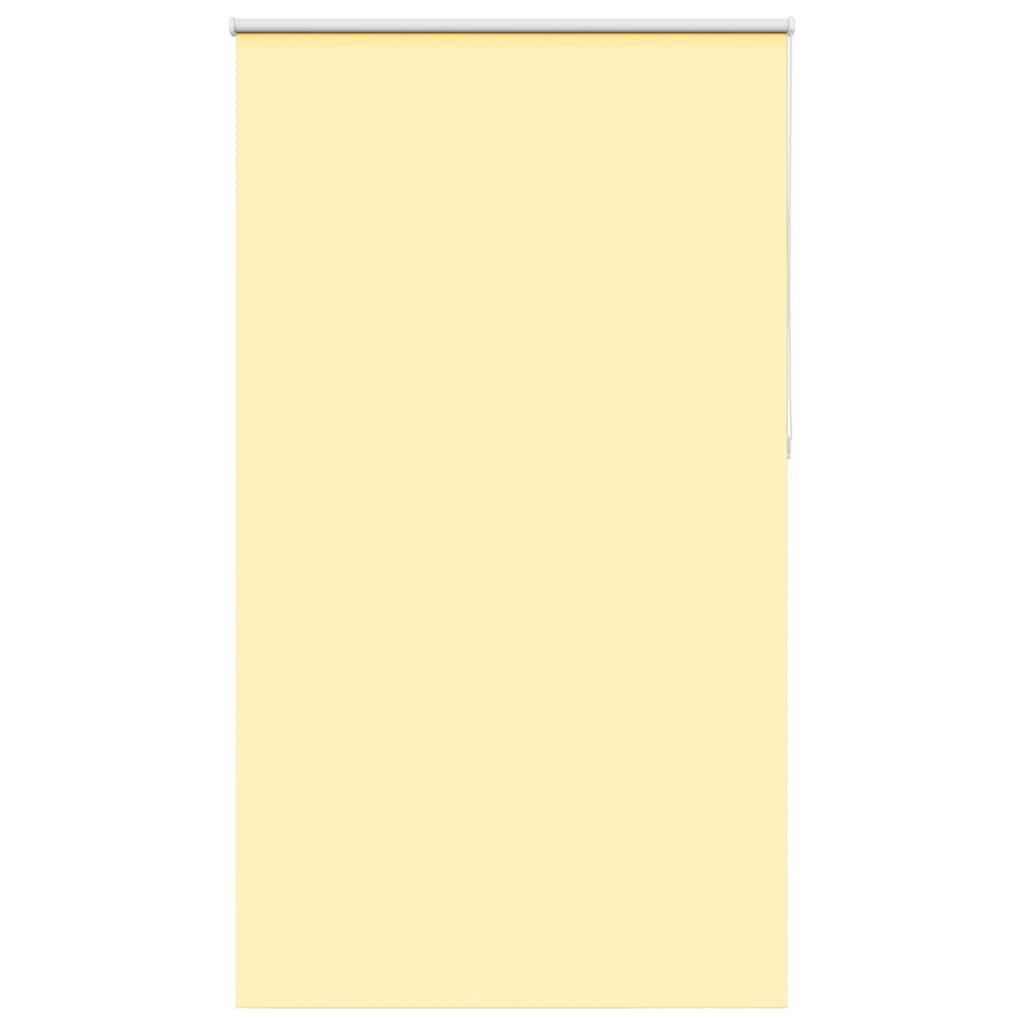 Store occultant jaune 140x210cm Largeur de tissu 136,6cm Polyester
