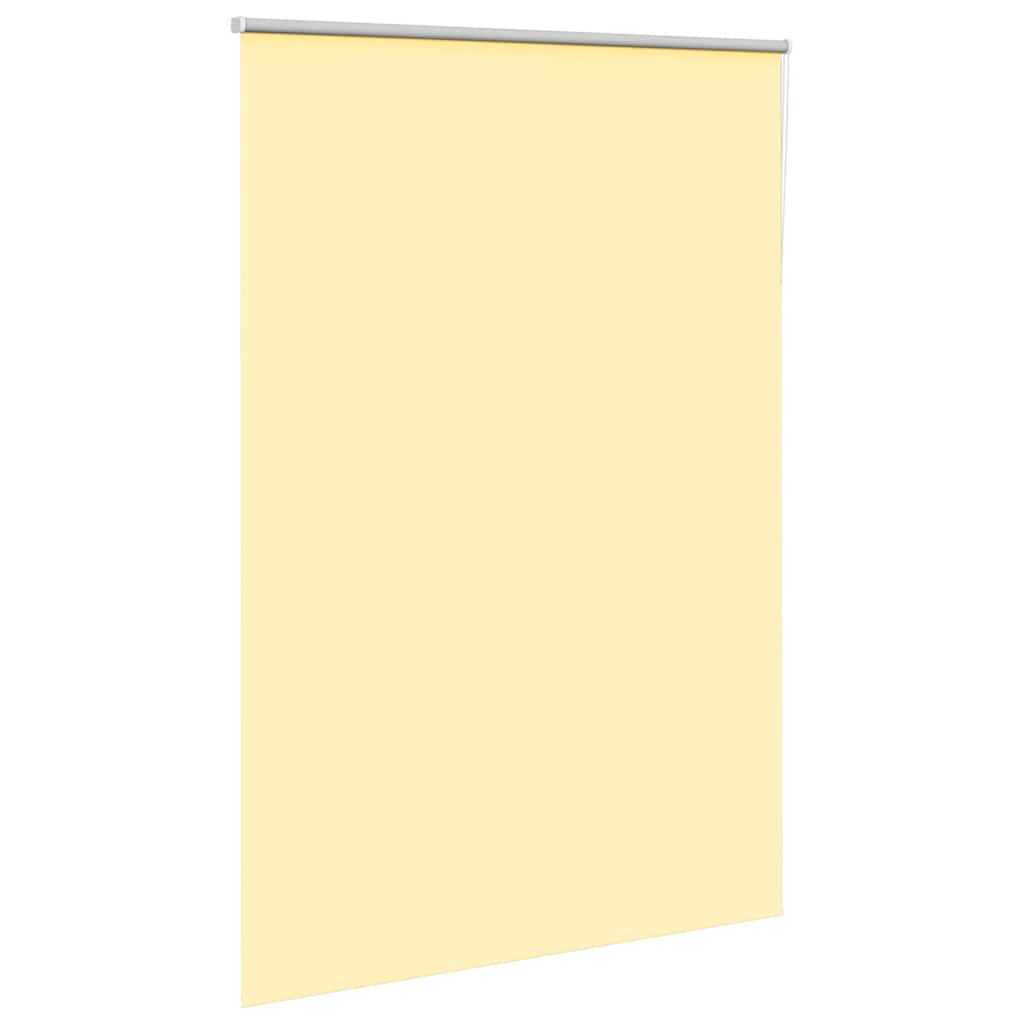 Blackout Roller Blind Yellow 150x210cm Fabric Width 146.6cm Polyester