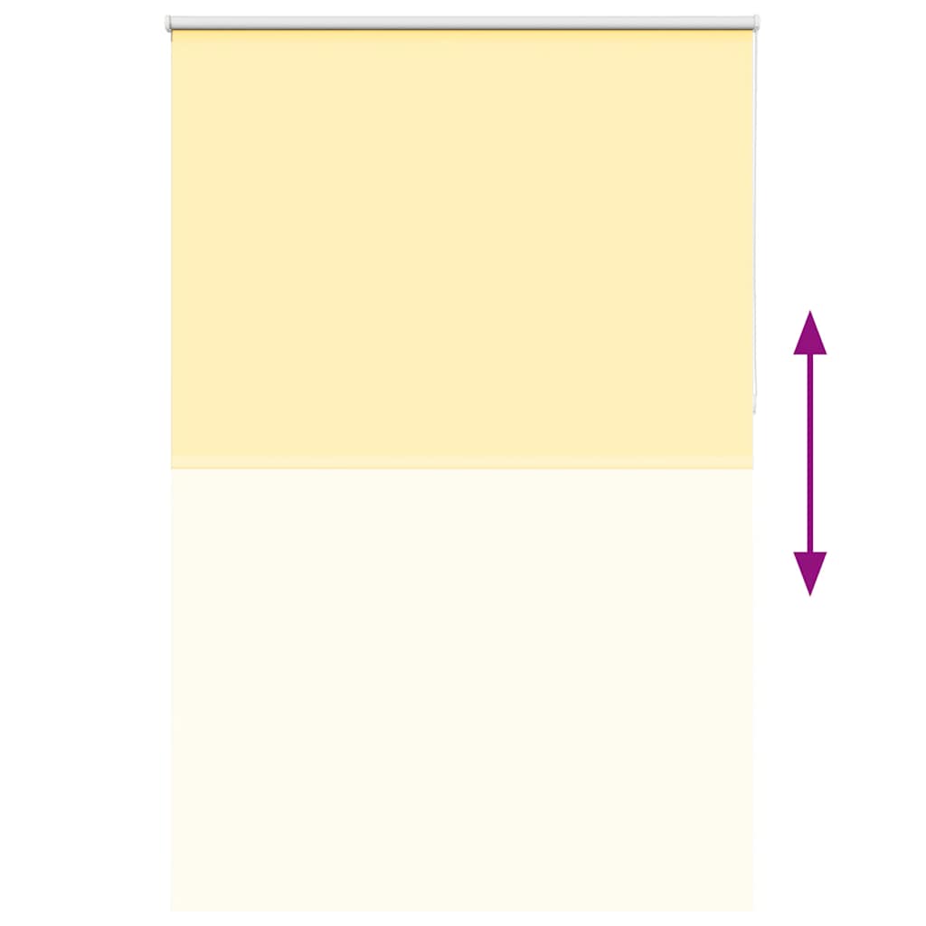Blackout Roller Blind Yellow 150x210cm Fabric Width 146.6cm Polyester