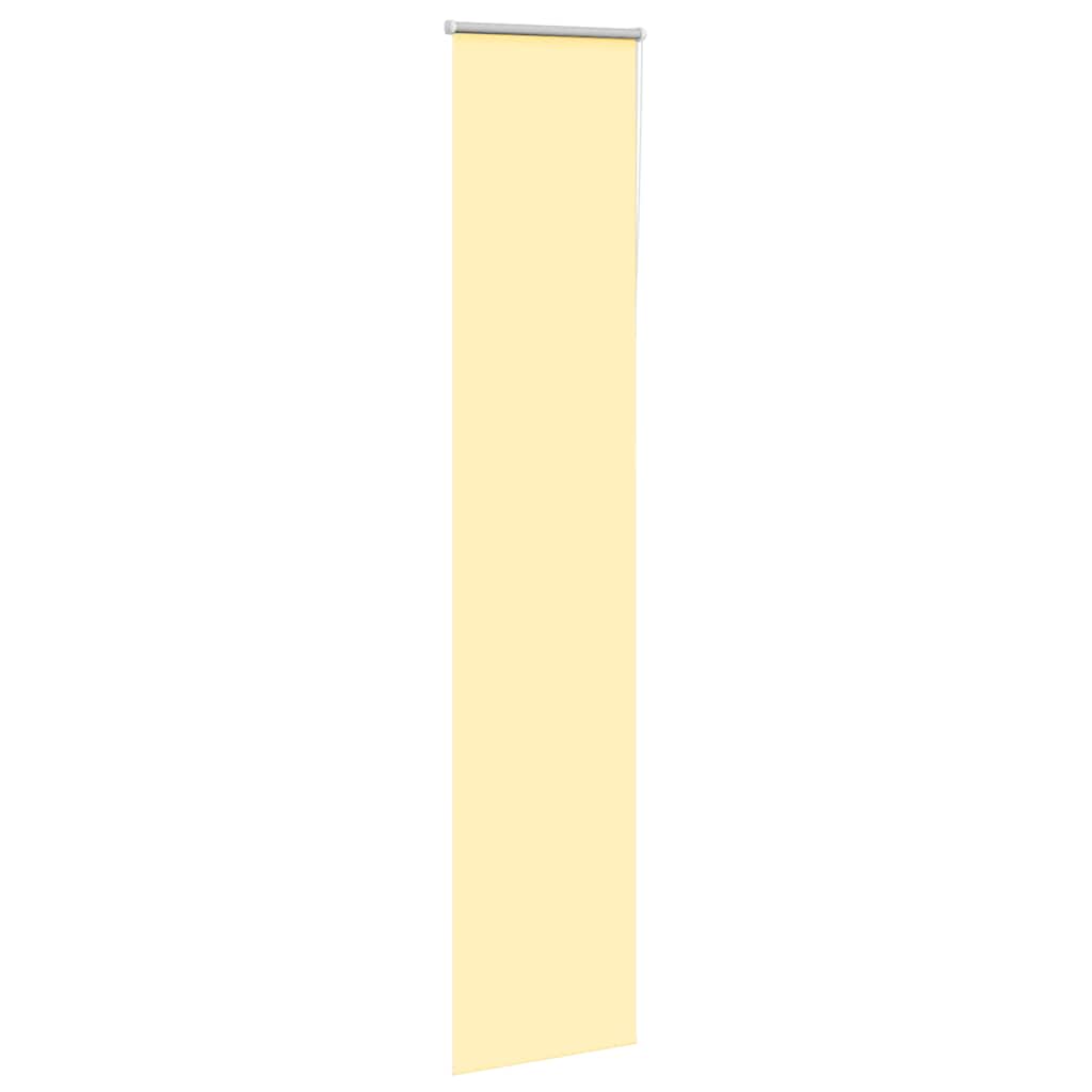 Verdunkelungsrollo Gelb 40x230 cm Stoffbreite 35,7 cm Polyester