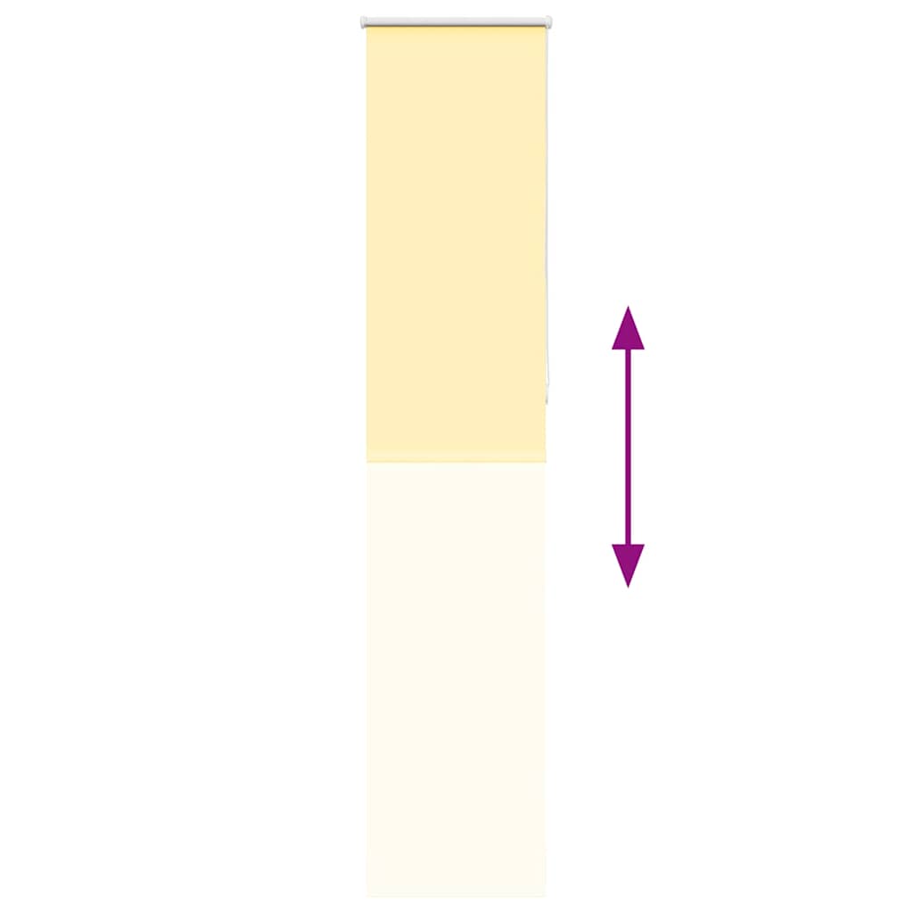 Verdunkelungsrollo Gelb 40x230 cm Stoffbreite 35,7 cm Polyester