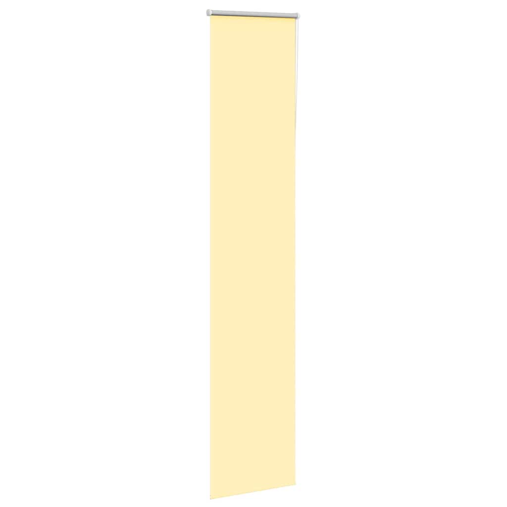 Blackout Blind Yellow 50x230 cm Fabric Width 45.7 cm Polyester