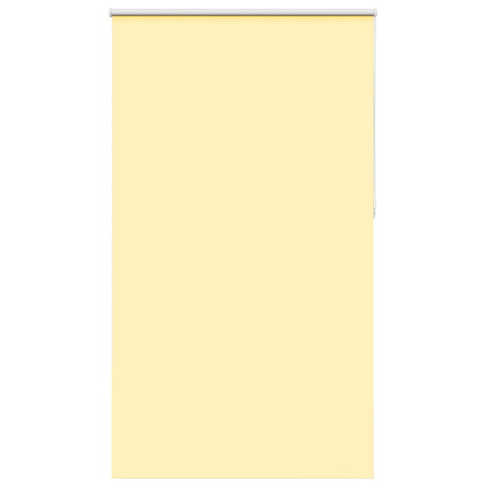 Blackout Roller Blind Yellow 130x230cm Fabric Width 126.6cm Polyester