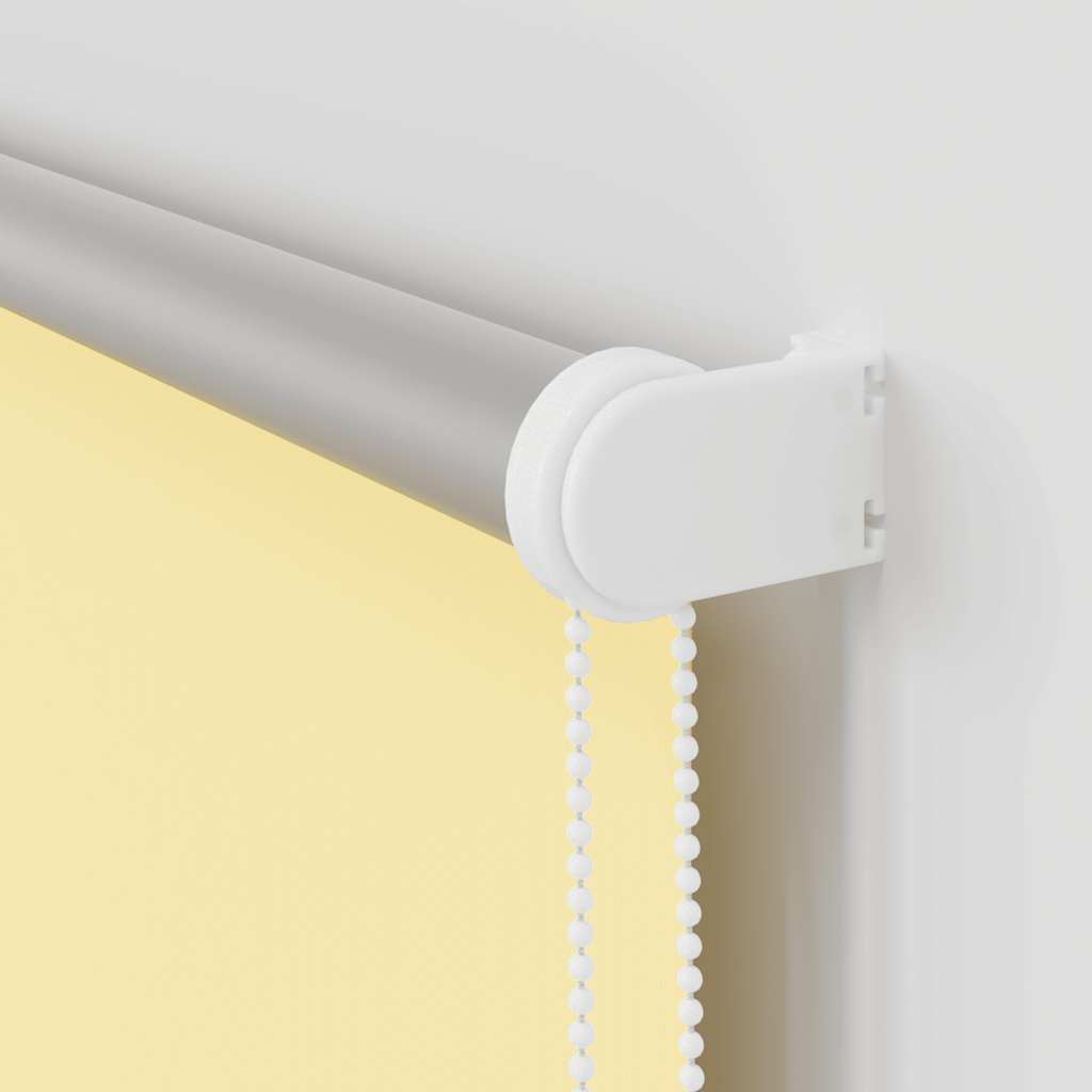 Blackout Roller Blind Yellow 130x230cm Fabric Width 126.6cm Polyester