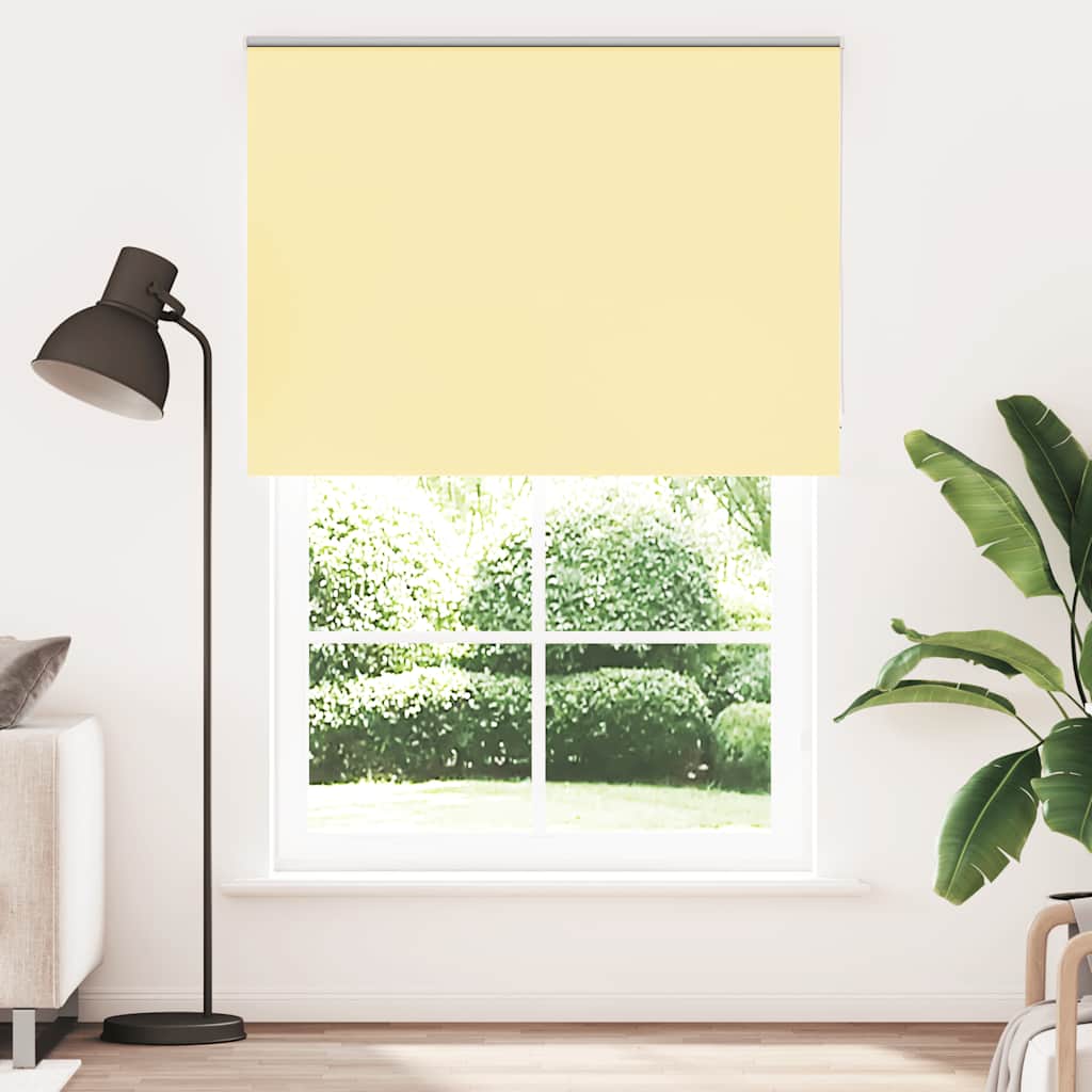 Store occultant jaune 145x230cm Largeur de tissu 141,6cm Polyester