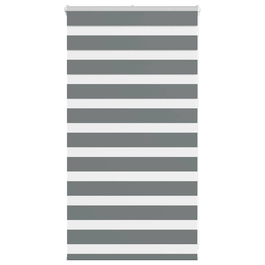 Store double gris foncé 90x100 cm largeur tissu 85,9 cm polyester
