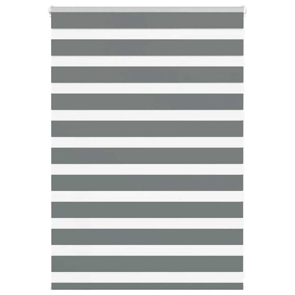 Store double gris foncé 100x100 cm largeur tissu 95,9 cm polyester