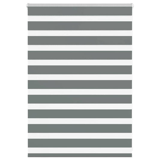Store double gris foncé 100x100 cm largeur tissu 95,9 cm polyester