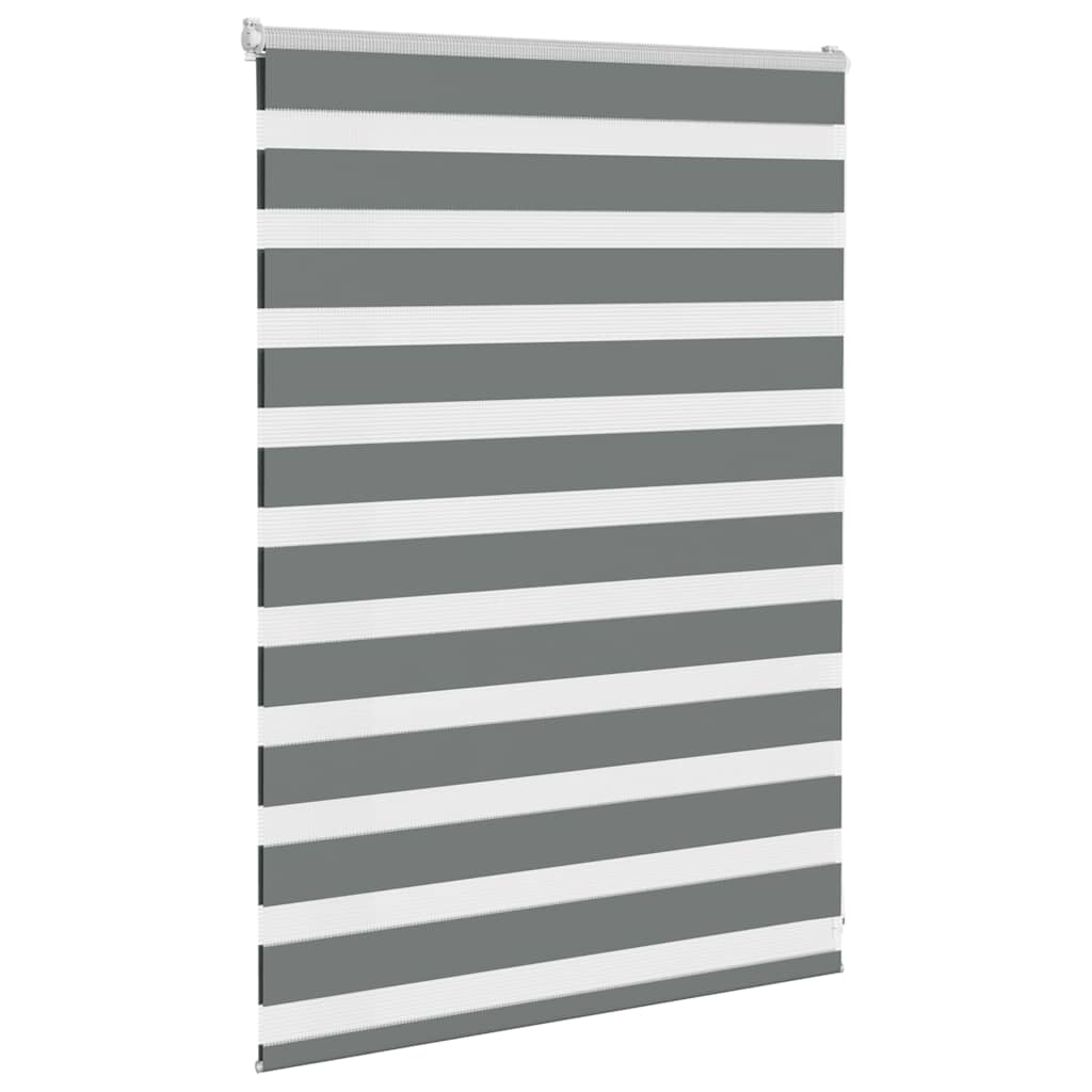 Store double gris foncé 100x100 cm largeur tissu 95,9 cm polyester
