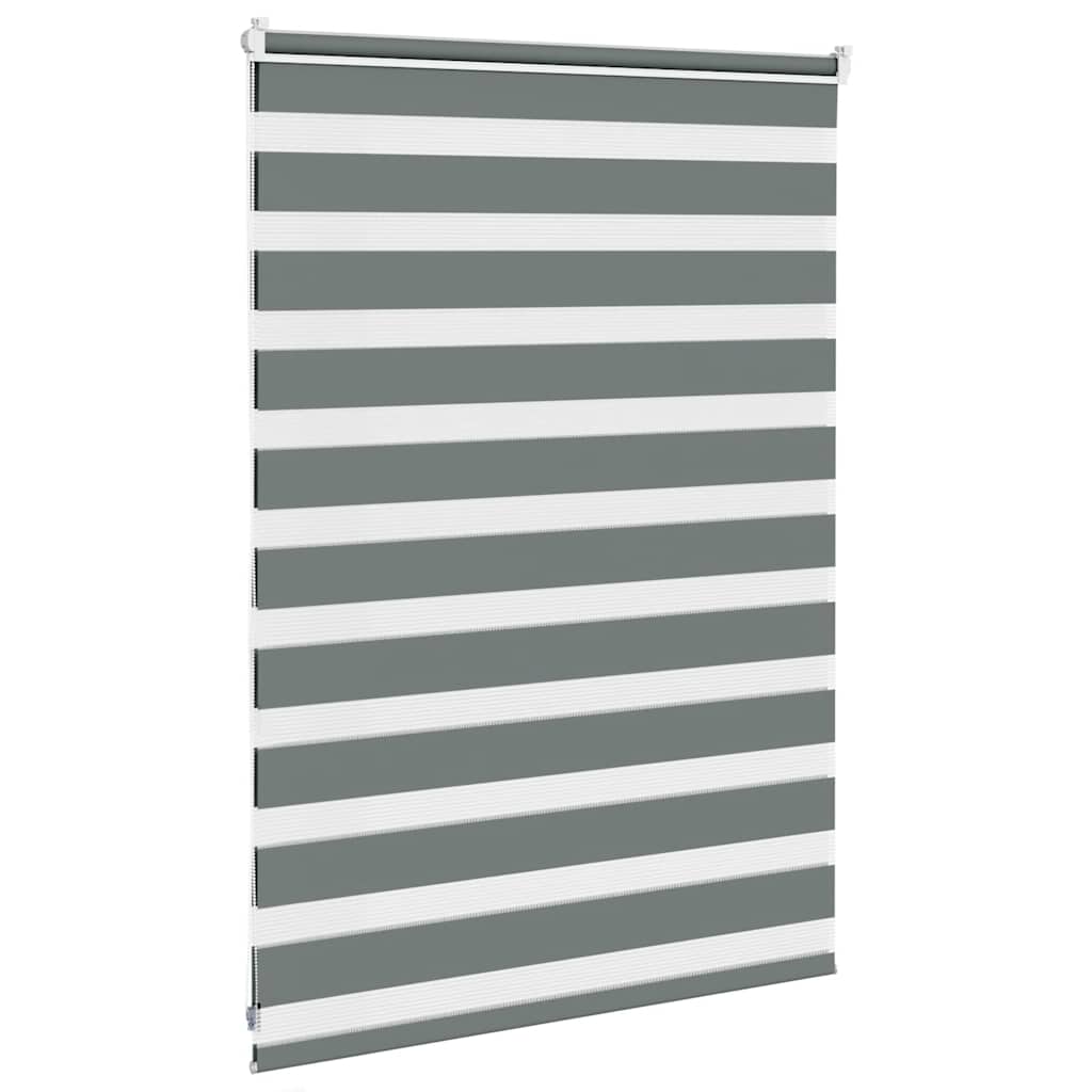 Store double gris foncé 100x100 cm largeur tissu 95,9 cm polyester
