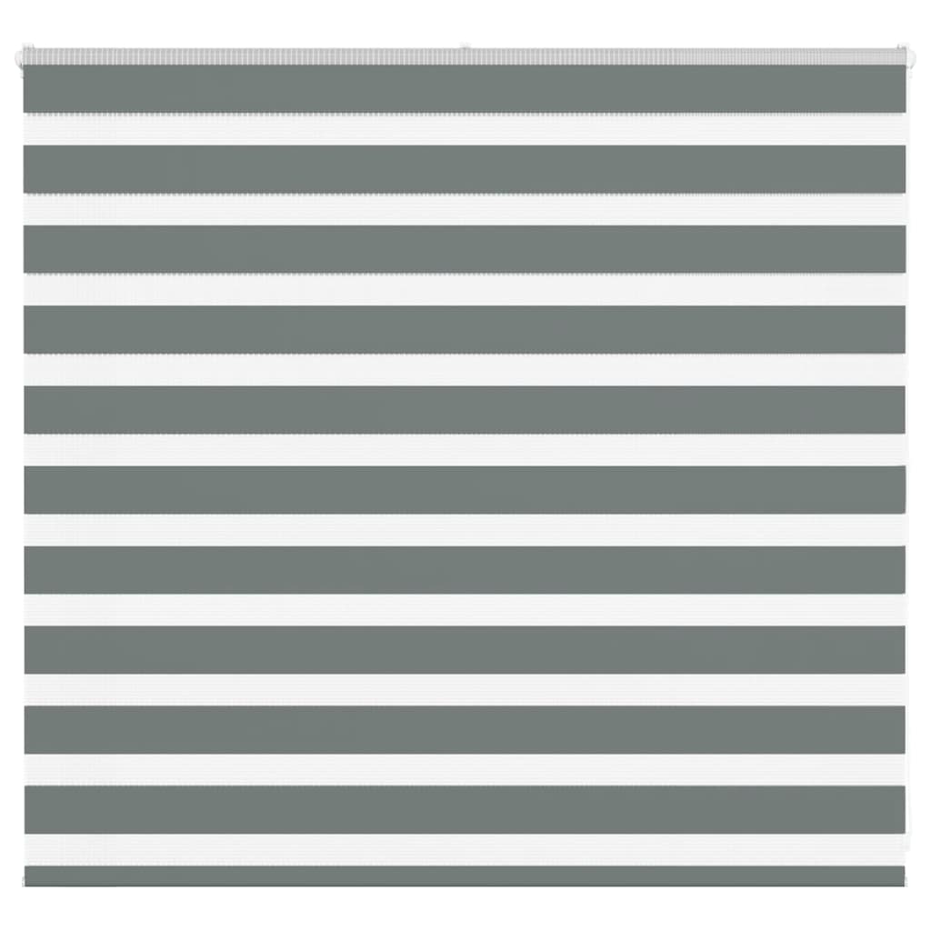 Store enrouleur double gris foncé 160x100 cm Largeur tissu 155,9 cm Polyester