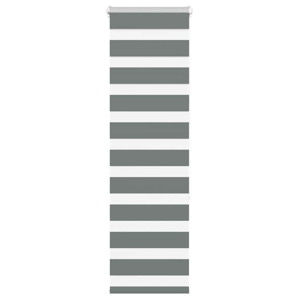 Store double gris foncé 40x150 cm Largeur tissu 35,9 cm Polyester