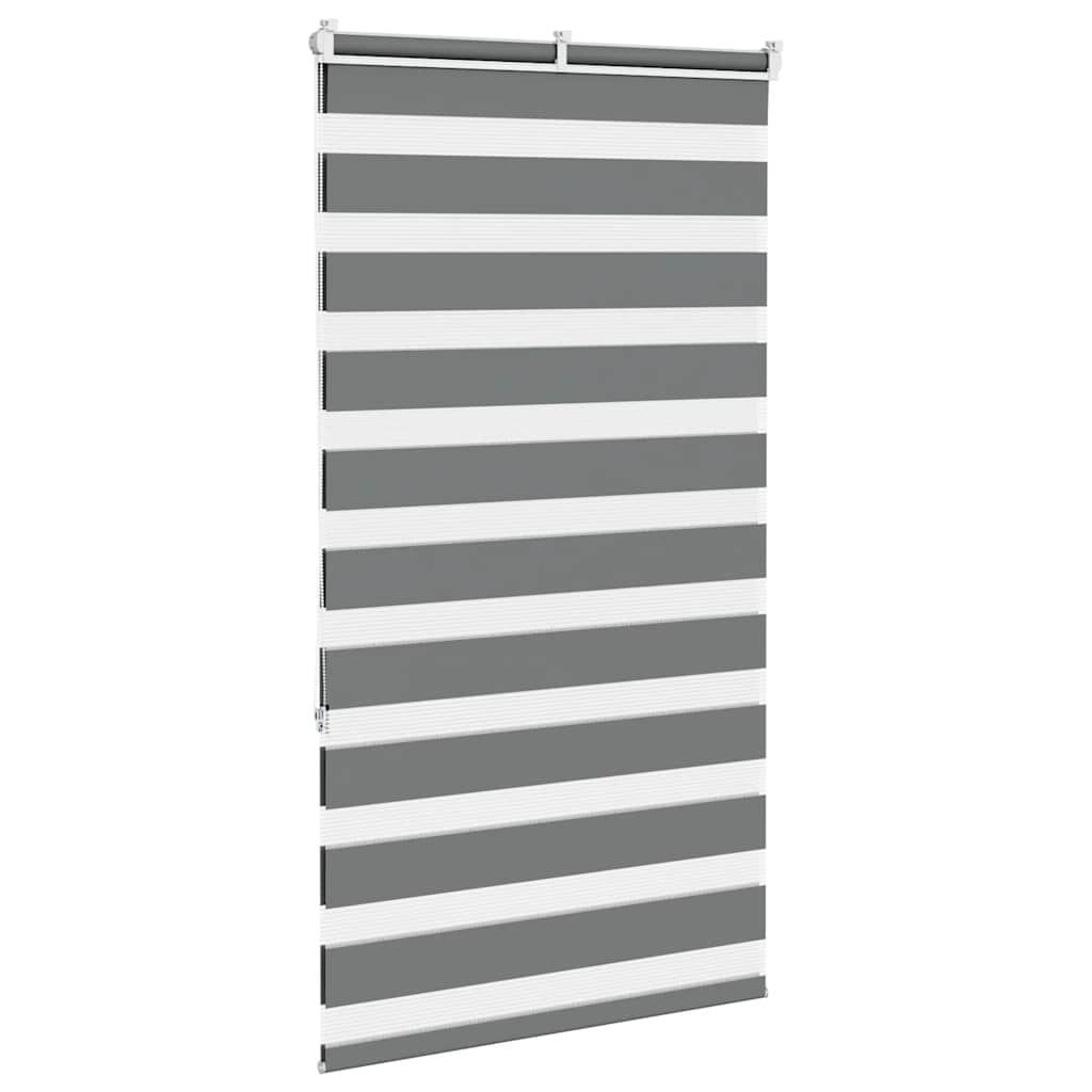 Store double gris foncé 85x150 cm Largeur du tissu 80,9 cm Polyester